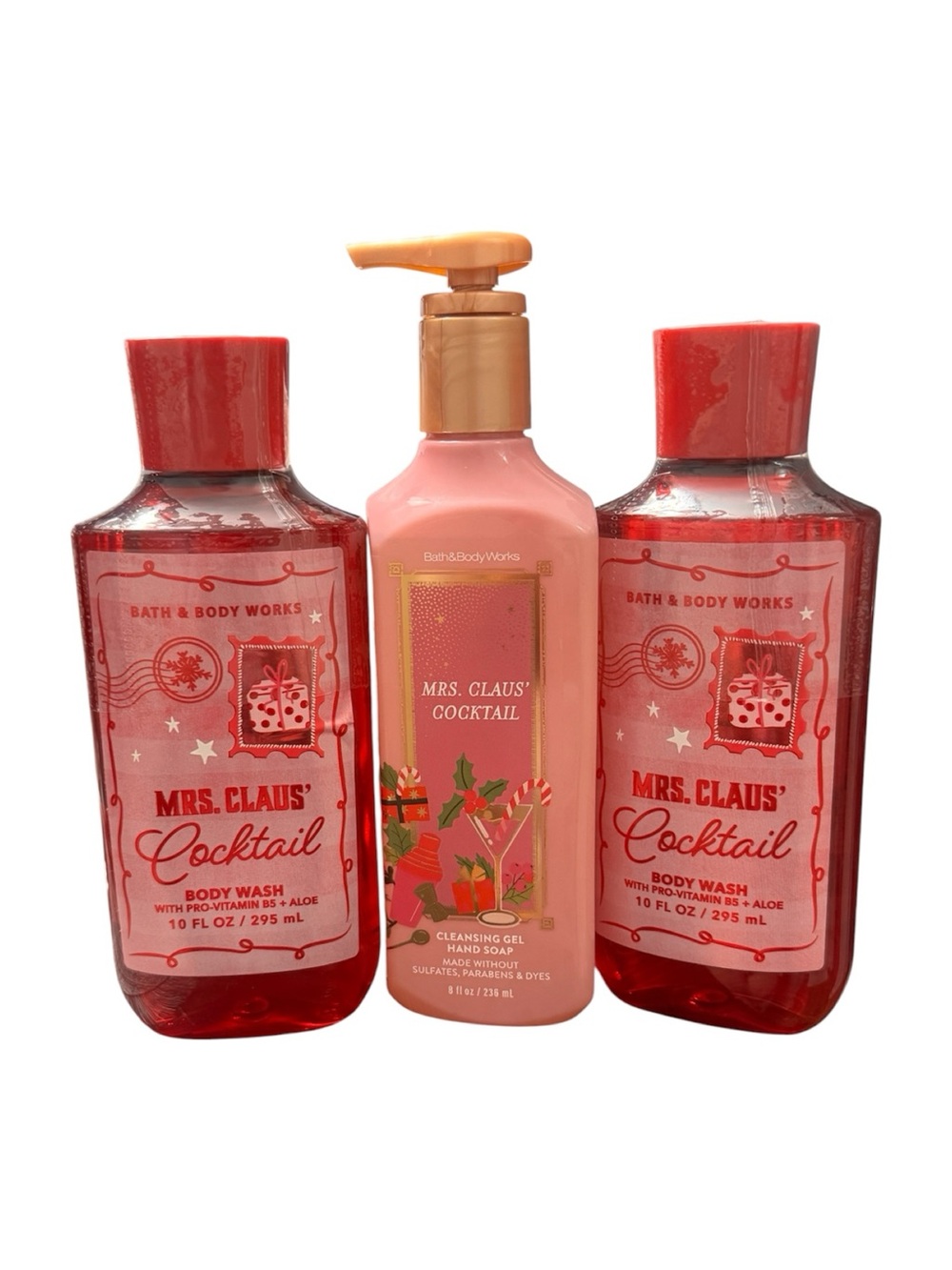 New BBW Bath & Body Works Mrs. Claus' Cocktail Bundle